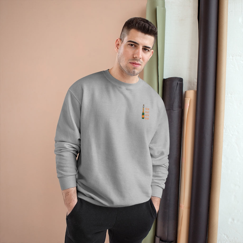 Funday - Champion Unisex Sweatshirt - Bubbles Make Me Happy