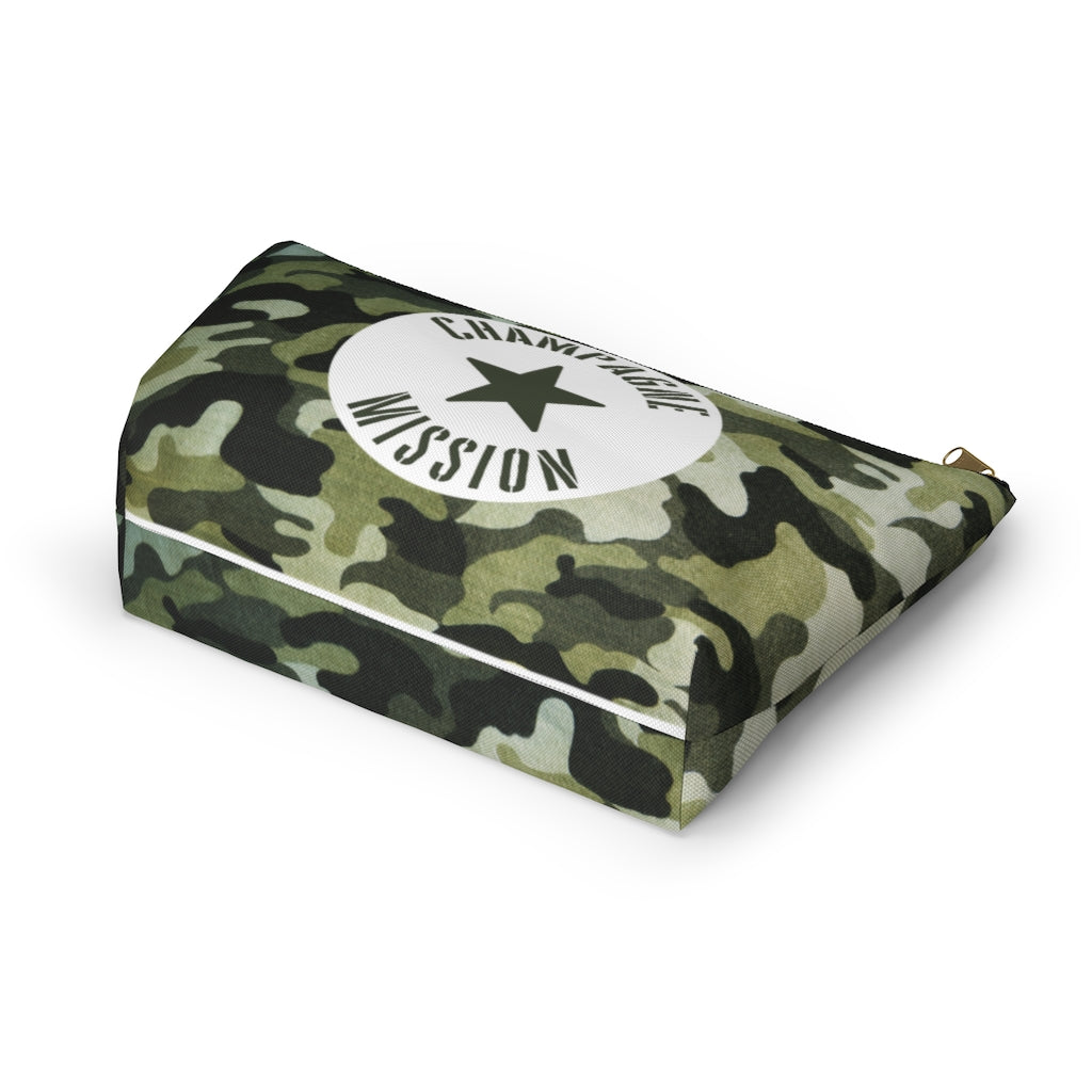 Mission - Accessory Pouch w T-bottom - Bubbles Make Me Happy