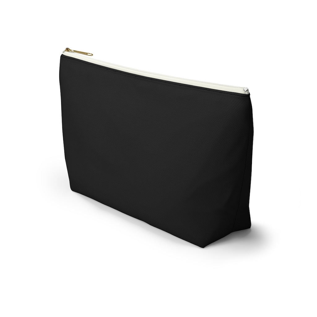Champagne Classic - Accessory Pouch w T-bottom - Bubbles Make Me Happy