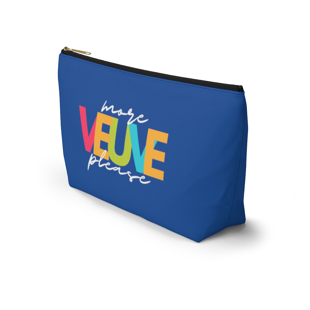 More - Accessory Pouch w T-bottom - Bubbles Make Me Happy