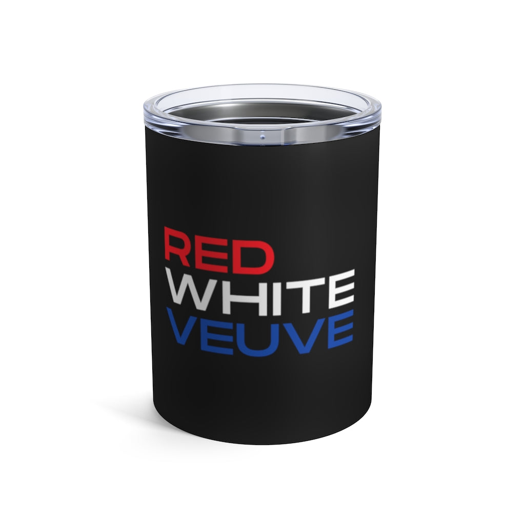 Patriotic - Black Tumbler 10oz - Bubbles Make Me Happy