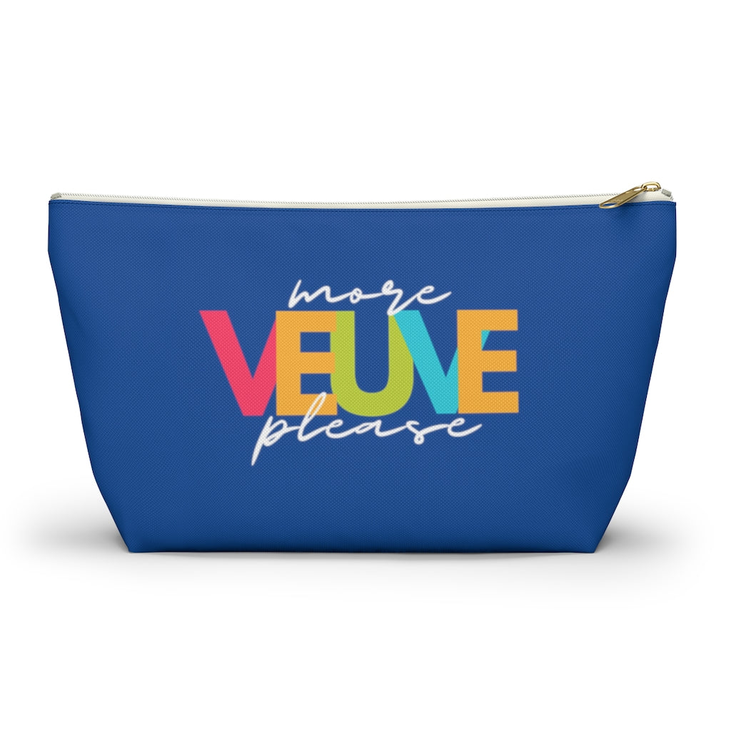 More - Accessory Pouch w T-bottom - Bubbles Make Me Happy