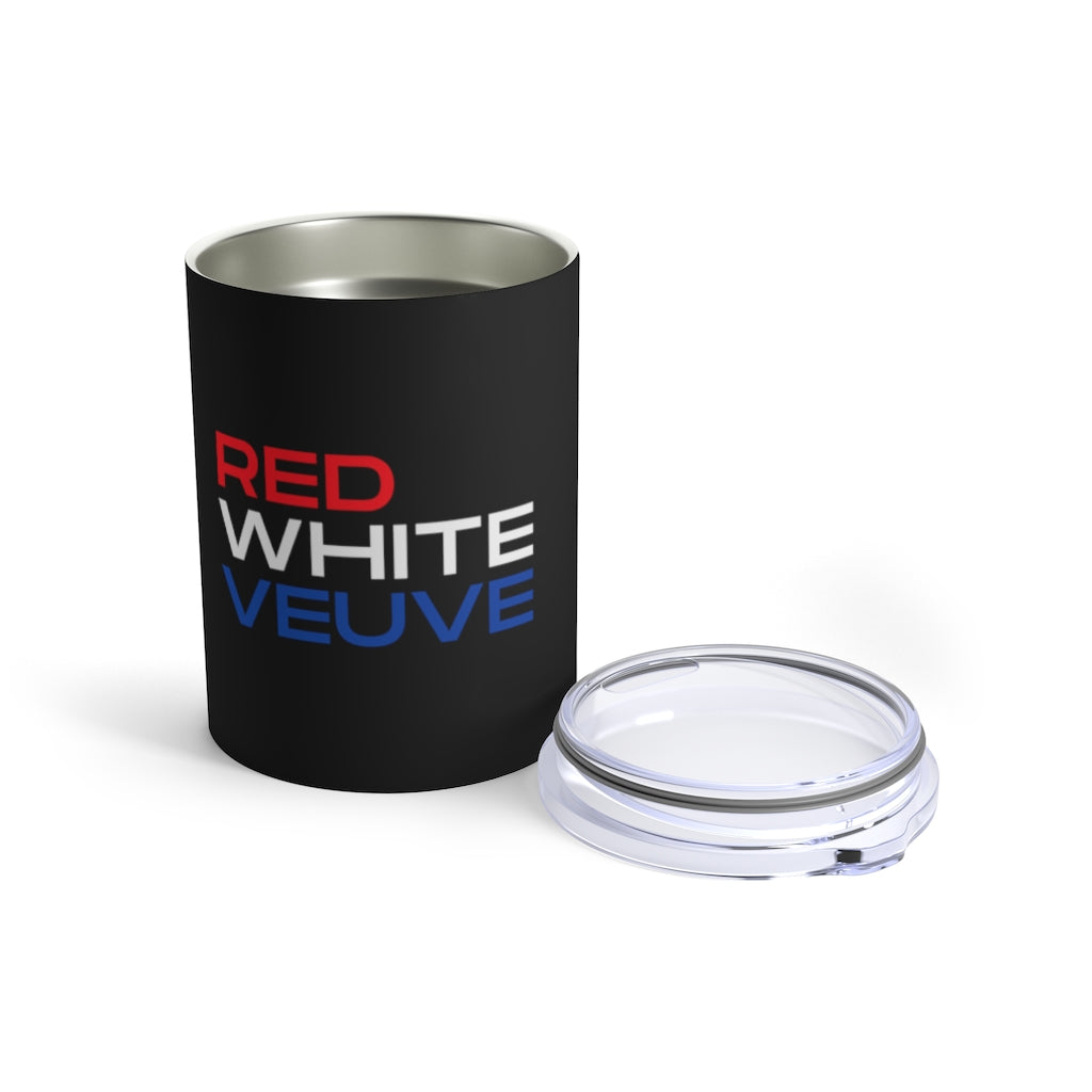 Patriotic - Black Tumbler 10oz - Bubbles Make Me Happy
