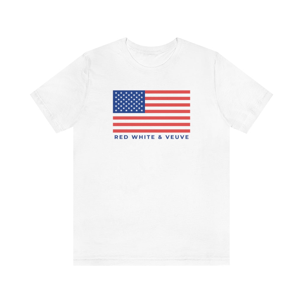 USA - Unisex Jersey Short Sleeve Tee - Bubbles Make Me Happy
