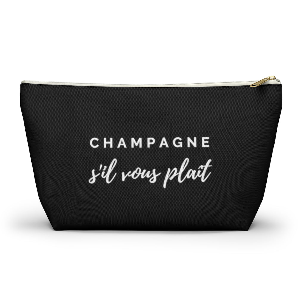 S'il Vous Plaît - Accessory Pouch w T-bottom - Bubbles Make Me Happy