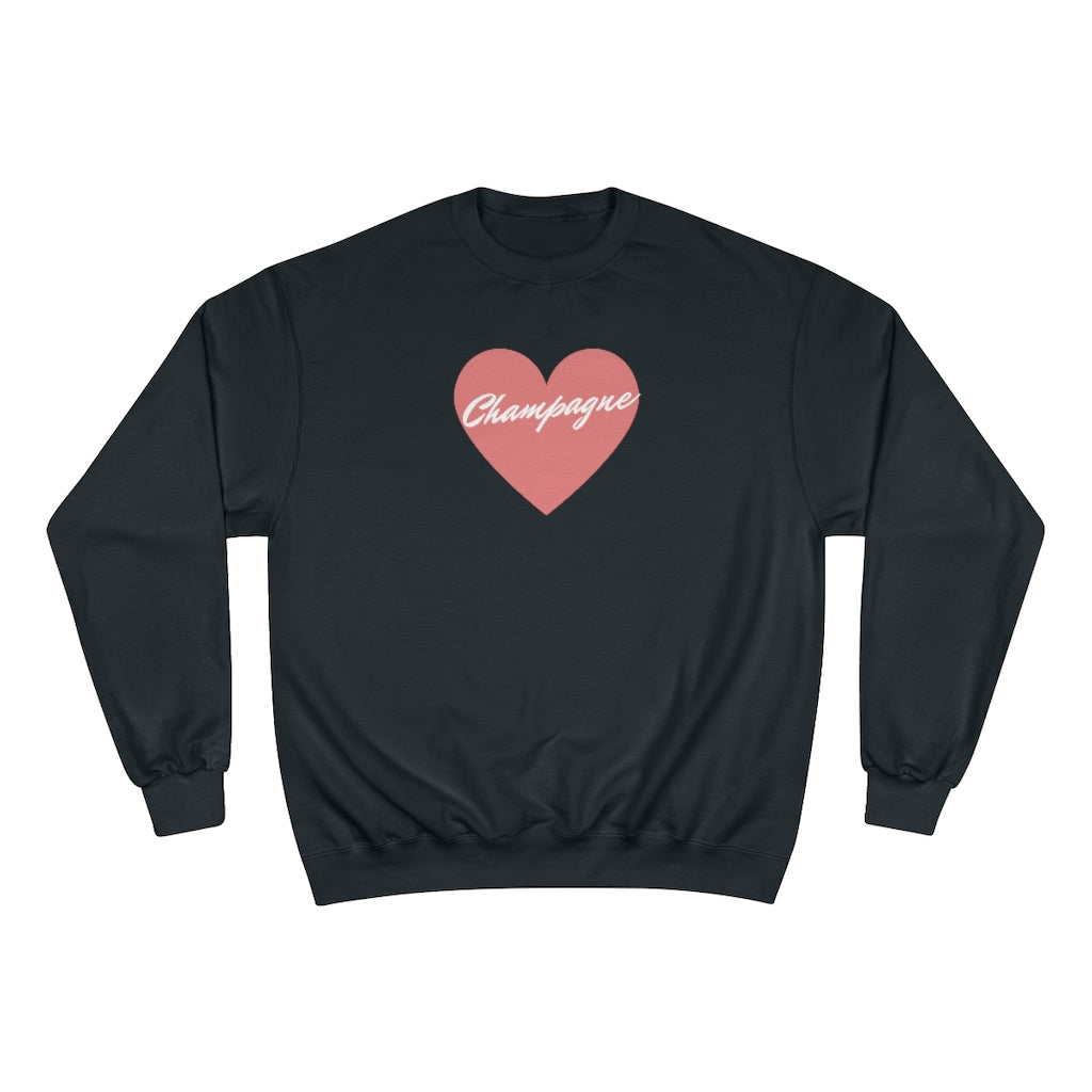 Heart - Champion Unisex Sweatshirt - Bubbles Make Me Happy