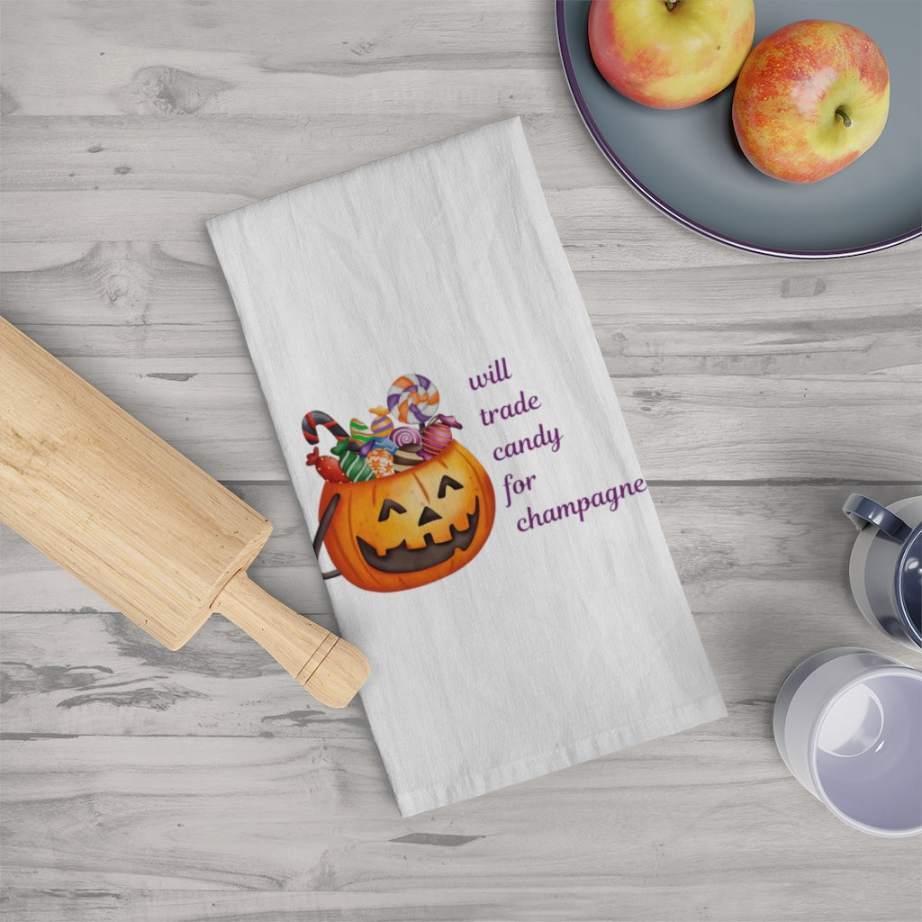 Will Trade - Tea Towel - Bubbles Make Me Happy