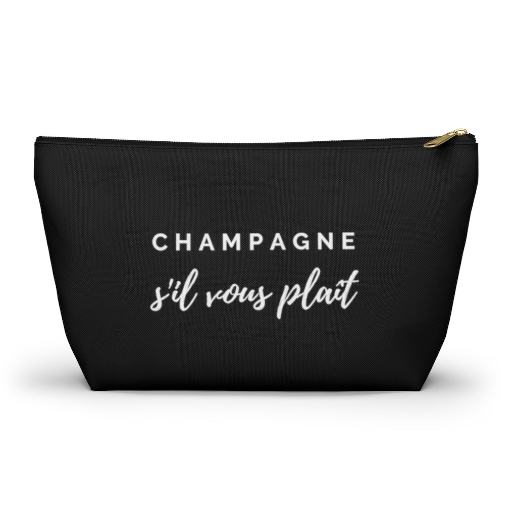 S'il Vous Plaît - Accessory Pouch w T-bottom - Bubbles Make Me Happy