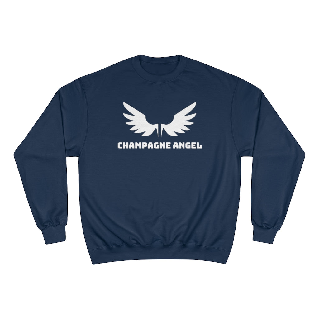 Angel - Champion Unisex Sweatshirt - Bubbles Make Me Happy