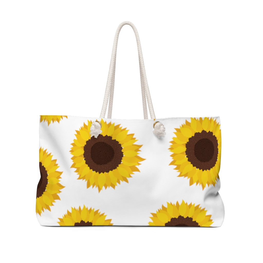 Sunflowers II - Weekender Bag - Bubbles Make Me Happy