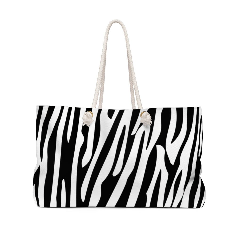 Zebra - Weekender Bag - Bubbles Make Me Happy