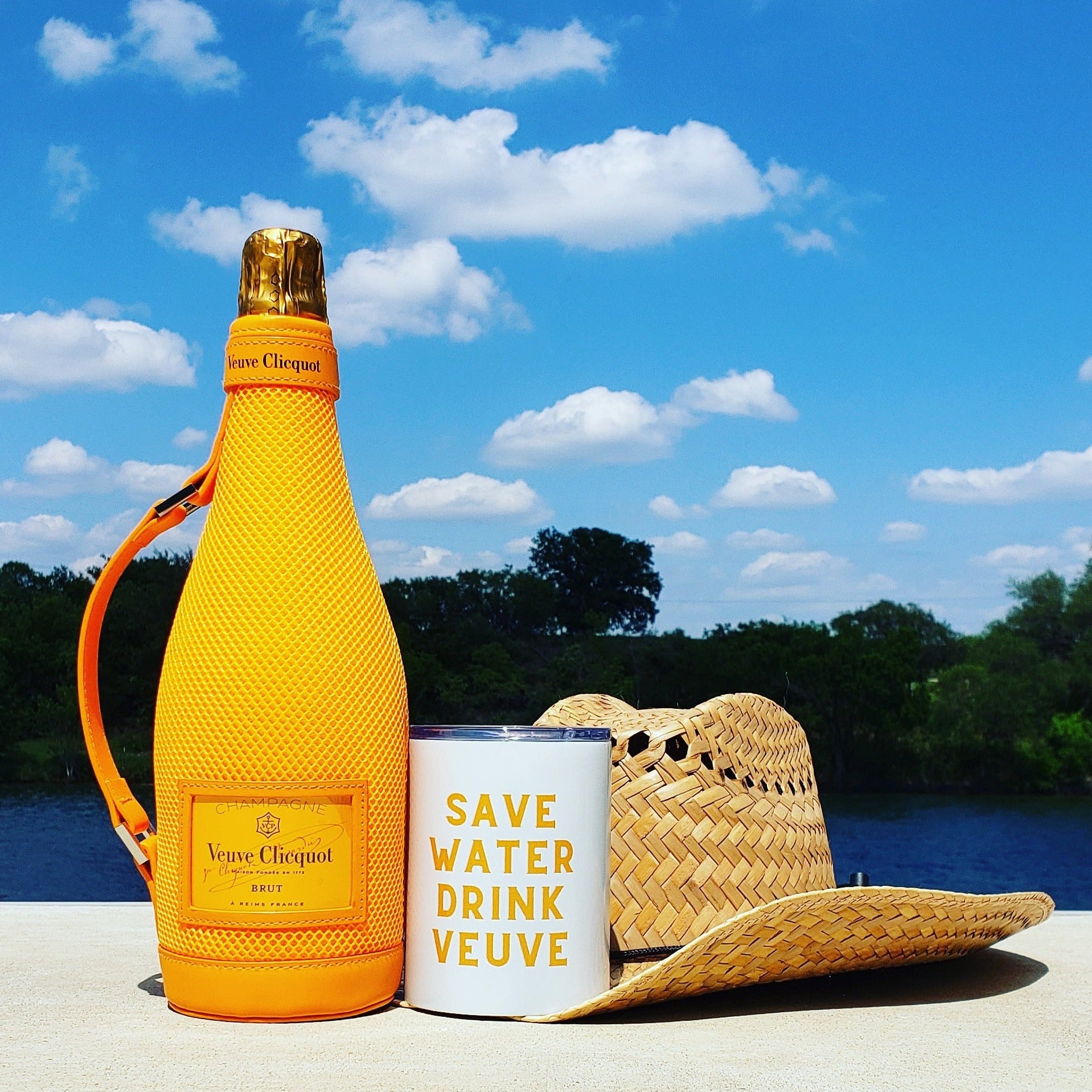 Save Water Drink Veuve - Insulated Tumbler - Bubbles Make Me Happy