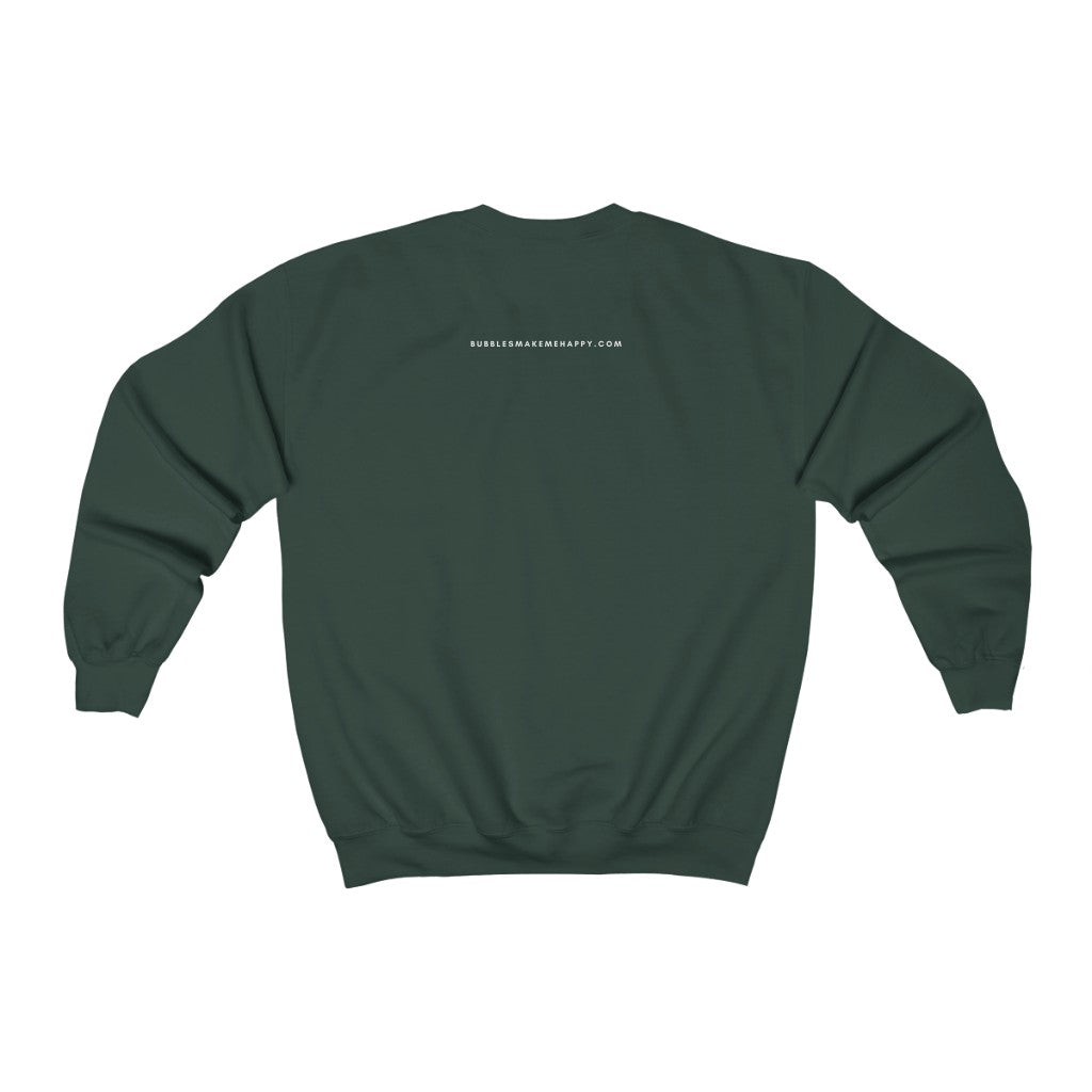 Shamrock Love I - Unisex Heavy Blend™ Crewneck Sweatshirt - Bubbles Make Me Happy