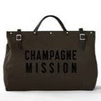Champagne Mission - Utility Overnight Bag - Bubbles Make Me Happy